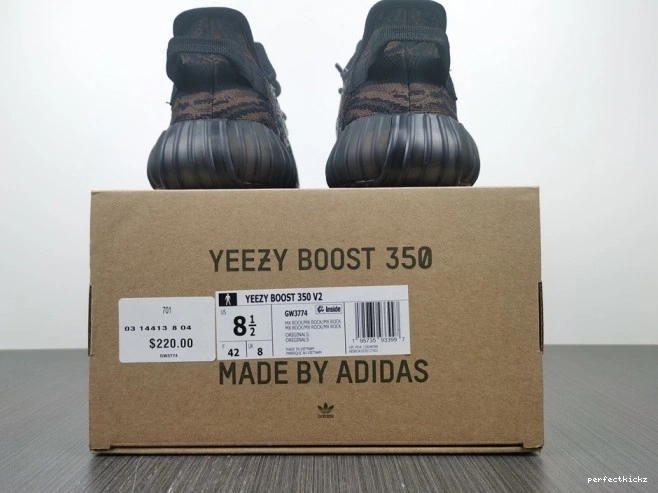 V2 Yeezy 350 GW3774 Adidas Oat Boost MX Black 0731